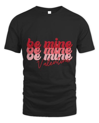Be Mine Valentine BF GF Heart Valentines Day Couple Matching